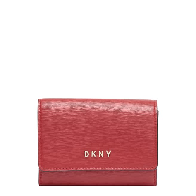 DKNY Bright Red Bryant Card Case
