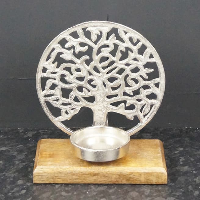The Satchville Gift Company Tree Of Life Candle Holder