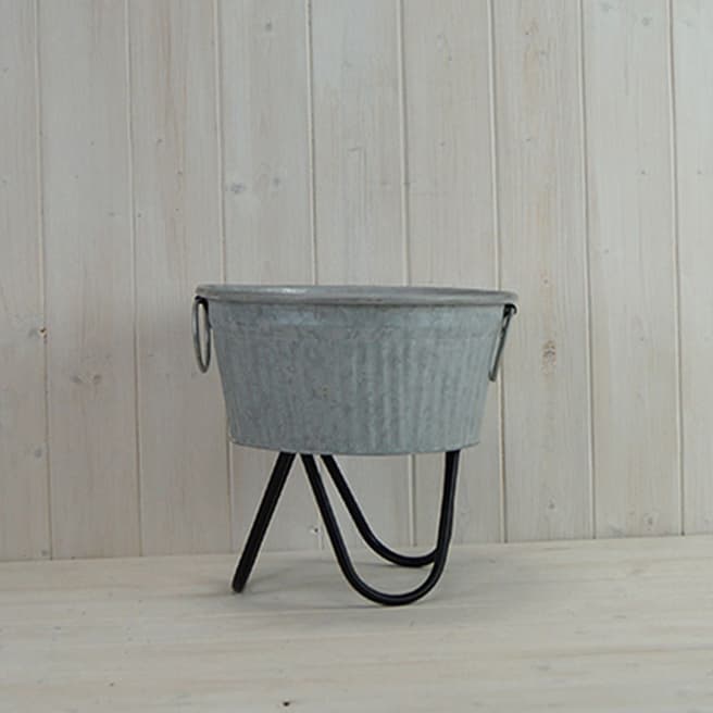 The Satchville Gift Company Round tapered pot on legs