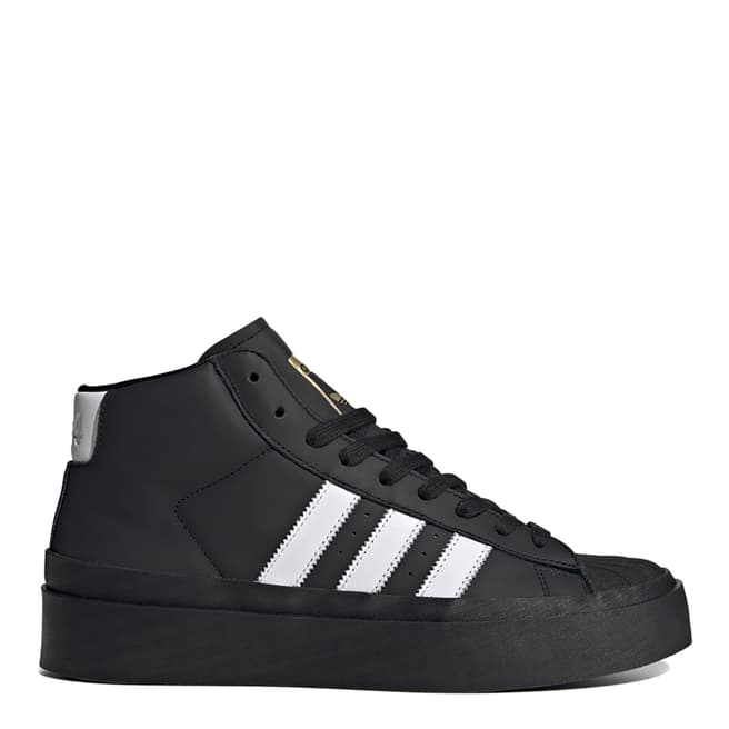 adidas x 424 Black 424 Pro Model Mid Leather Sneakers