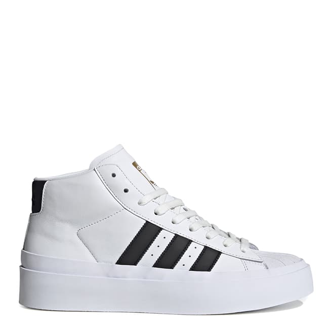 adidas x 424 White 424 Pro Model Mid Leather Sneakers