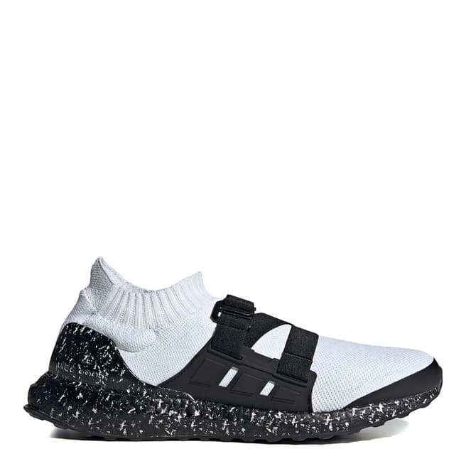 adidas x HYKE White/Black Hyke Ultraboost Strap Sneakers