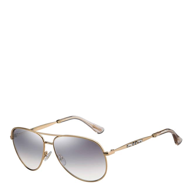 Jimmy Choo Women's Gold Sunglasses 58mm 