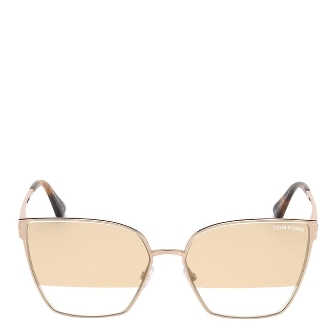 Tom Ford Women's Gold Sunglasses 59mm