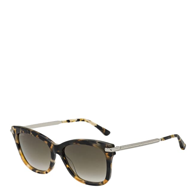 Jimmy Choo Women's Tortoiseshell Sunglasses 55mm