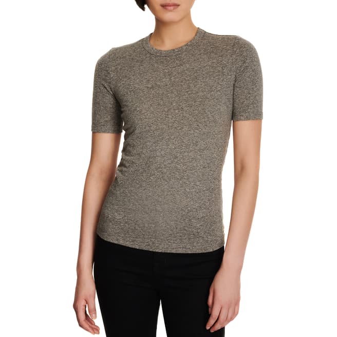 J Brand Grey Marta Cotton Blend T-Shirt