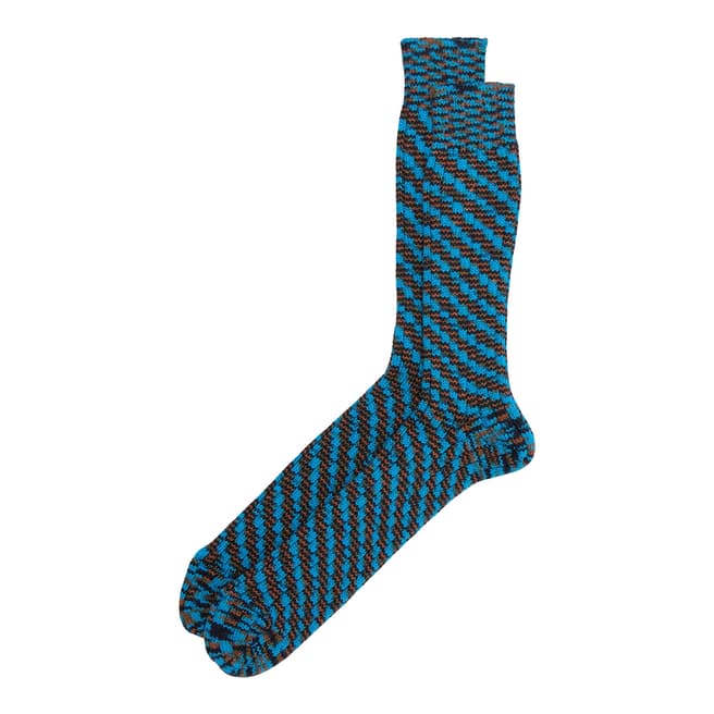 Missoni Blue Long Socks