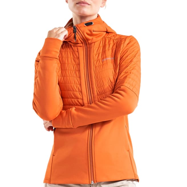 Didriksons Orange Lightweight Hooded Jacket