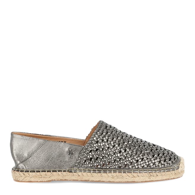 Mexx Pewter Leather Esther Espadrille