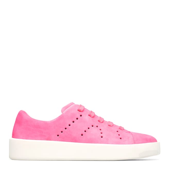 Camper Pink Courb Leather Sneakers