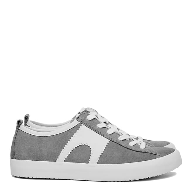 Camper Grey Imar Leather Sneakers