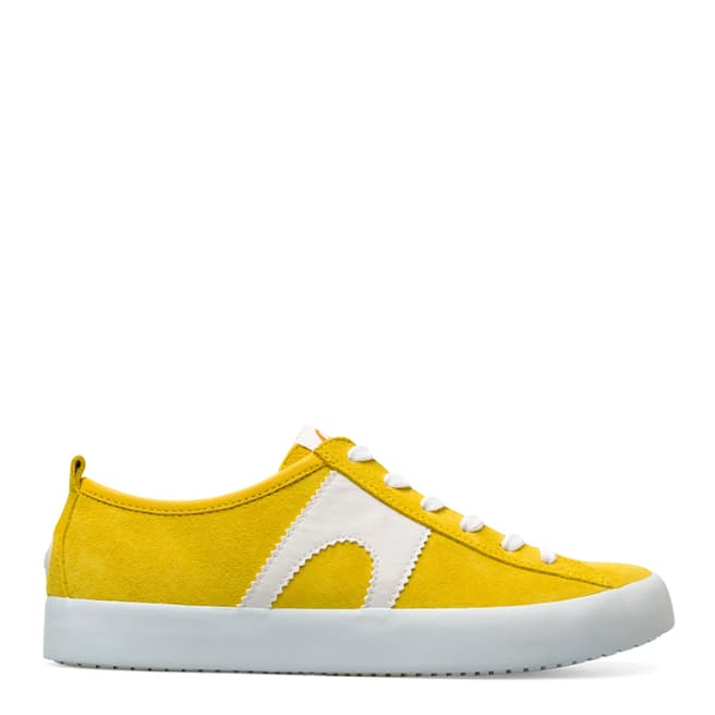 Camper Yellow Imar Leather Sneakers