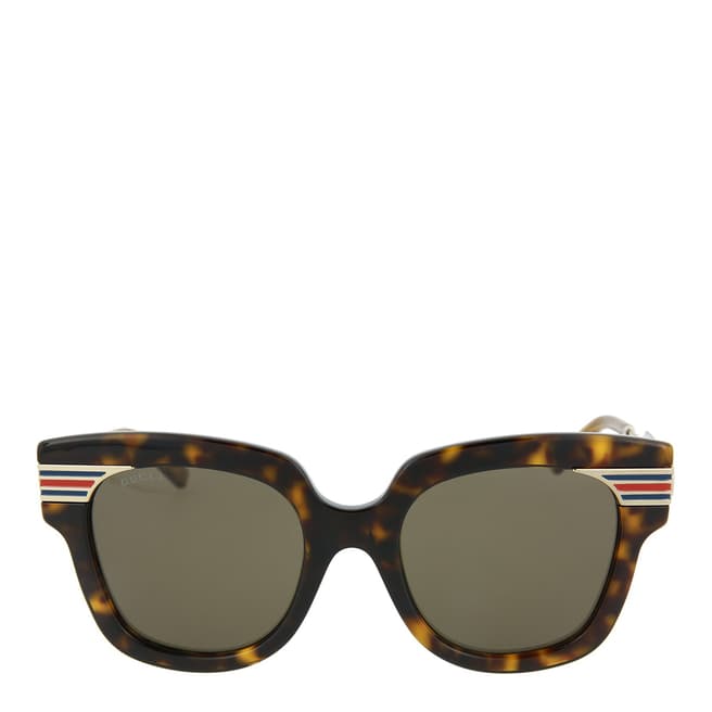 Gucci Women's Havana Gucci Sunglasses 51mm