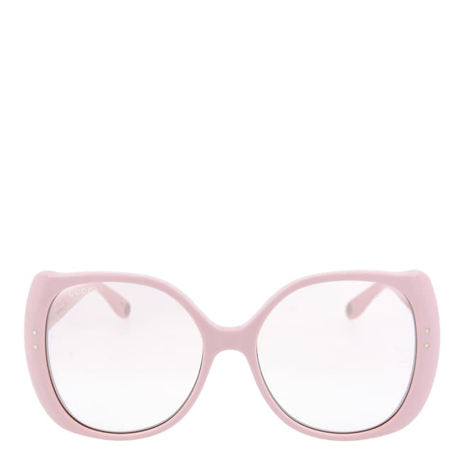 Gucci Women's Pink Gucci Sunglasses 56mm