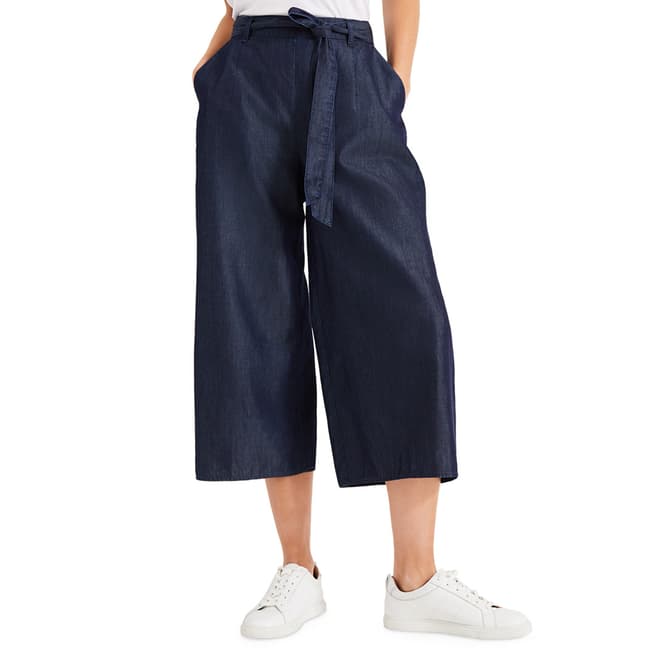 Phase Eight Blue India Culotte Trousers