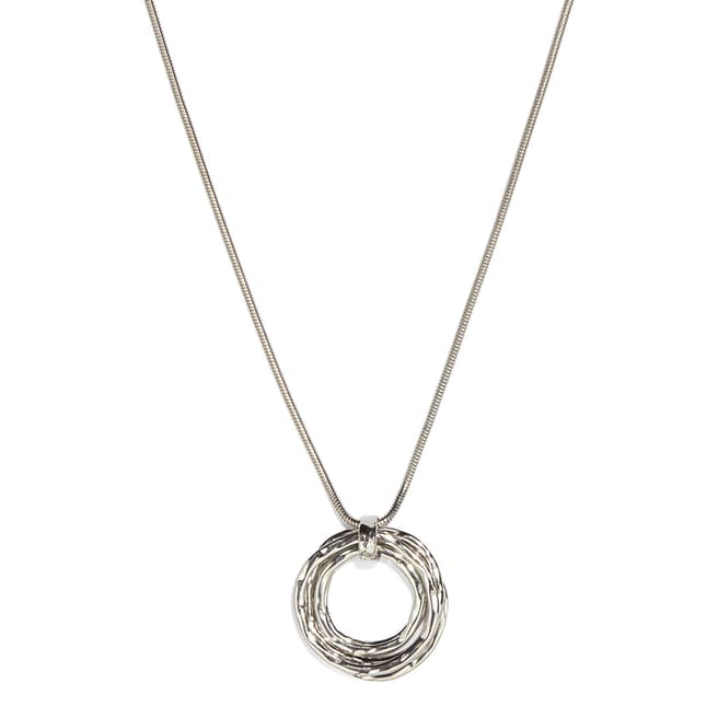 Phase Eight Silver Rima Pendant Ring