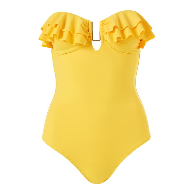 Melissa Odabash Yellow Corfu Swimsuit