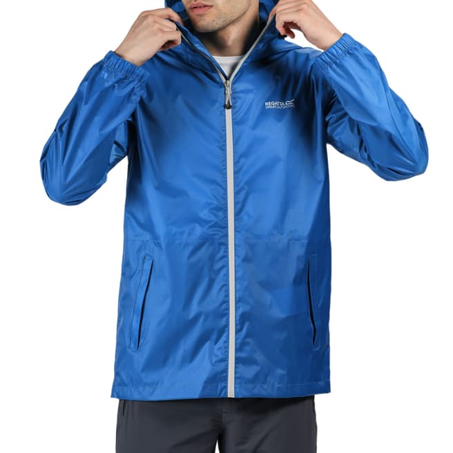 Regatta Blue Lightweight Hooded Jacket