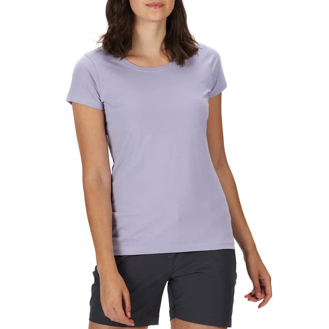 Regatta Lilac Cotton T-Shirt