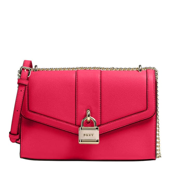 DKNY Bright Rose Ella Large Shoulder Bag