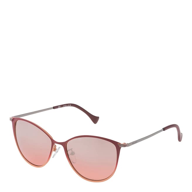Police Matte Peach Butterfly Sunglasses