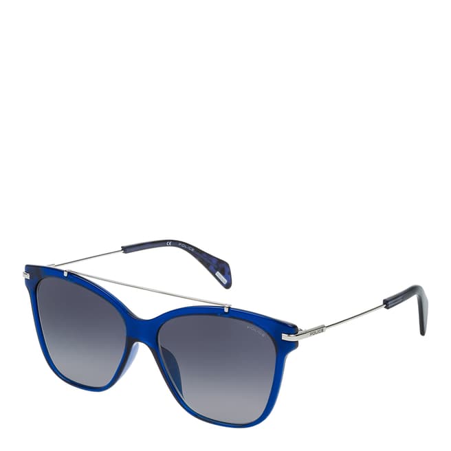 Police Transparent Blue Goldeneye Sunglasses