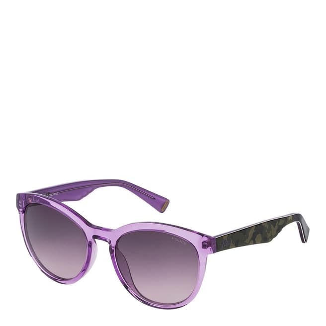 Police Transparent Lilac Savage 3 Sunglasses