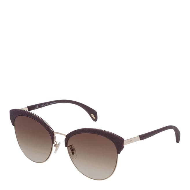 Police Red Gold Sparkle 7 Sunglasses