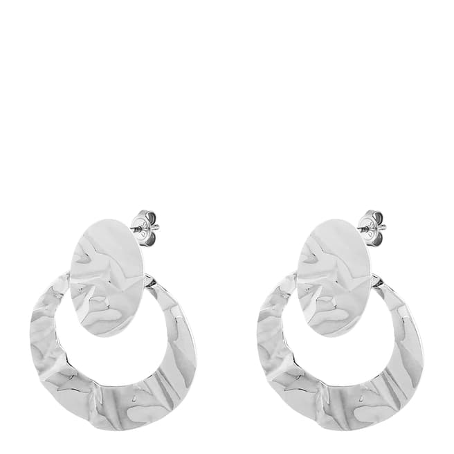 Dyrberg Kern Silver Chandelier Earrings