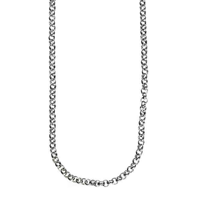 Dyrberg Kern Silver Chain Necklace 40cm