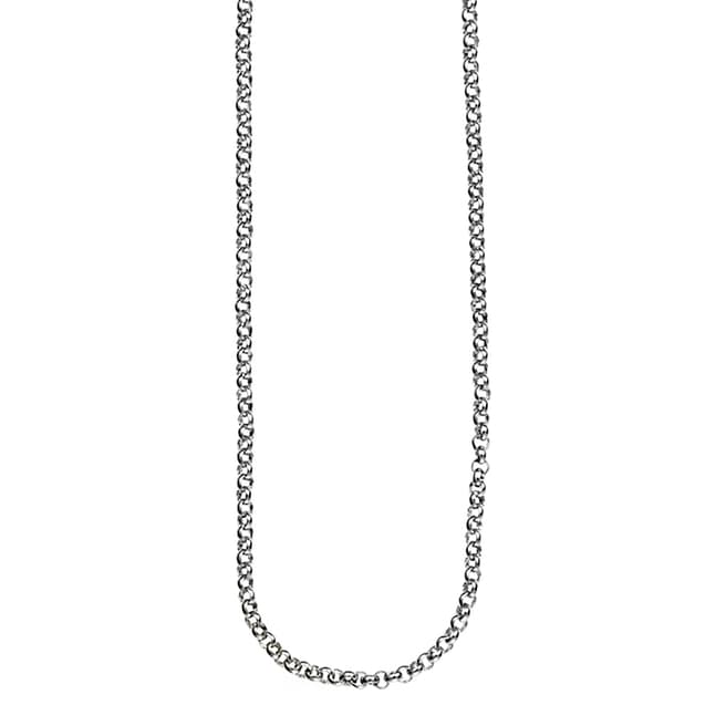 Dyrberg Kern Silver Chain Necklace 80cm