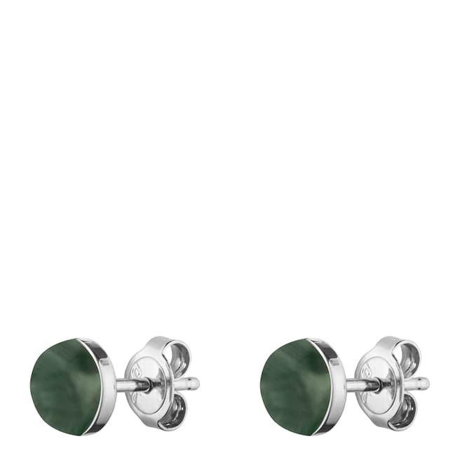 Dyrberg Kern Green Stud Earrings