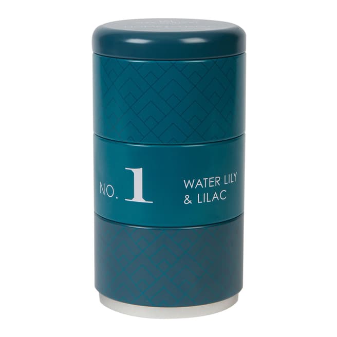HomeScenter Stacking Tins Water Lily & Lilac