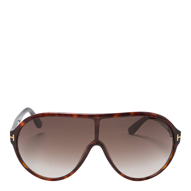 Tom Ford Men's Dark Havana/Brown Tom Ford Sunglasses 