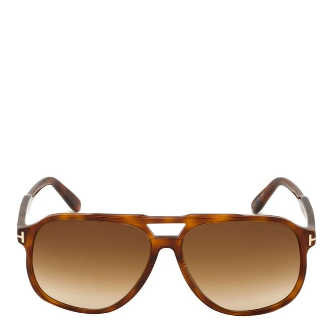 Tom Ford Men's Blonde Havana/Brown Tom Ford Sunglasses 62mm