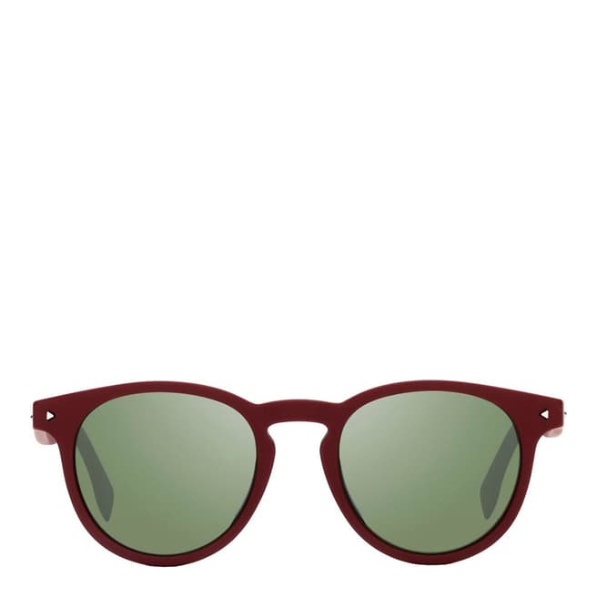 Fendi Men's Red/Green Fendi Sunglasses 49mm