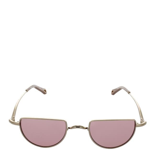 Chloe Women's Gold/Pink Chloe Sunglasses 45mm