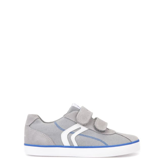 Geox Boy's Grey/Royal Kilwi Sneakers