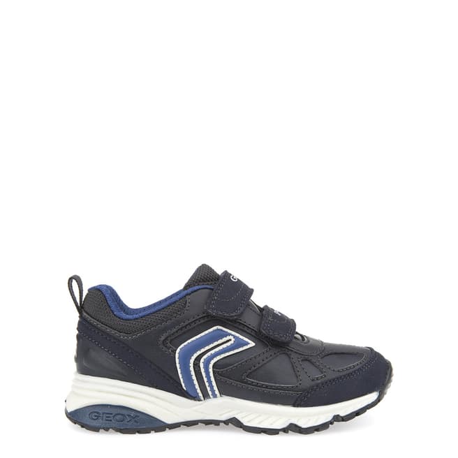 Geox Boy's Navy/Blue Bernie Sneakers