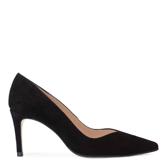 Paco Gil Black Suede Itziar Heeled Shoes