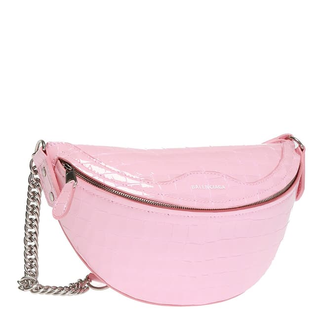 Balenciaga Baby Pink Souvenir XXS Belt Bag