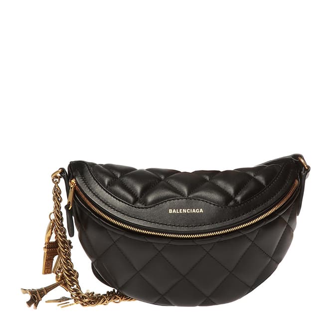 Balenciaga Black Souvenir XXS Belt Bag