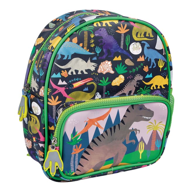 Floss & Rock Colourful Dino Backpack