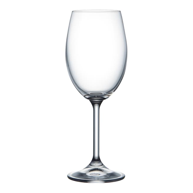 Royal Bohemia Crystal Set of 6 Lara White Wine Glasses, 250ml