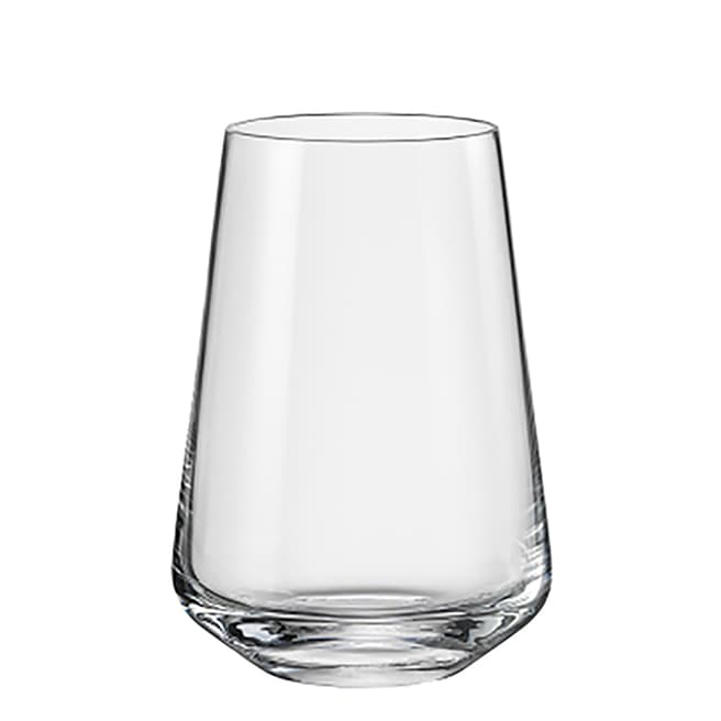 Royal Bohemia Crystal Set of 6 Sandra Long Drink Glasses, 380ml