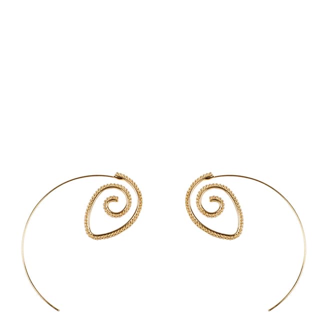 Amrita Singh Gold Izze Hoop Earrings