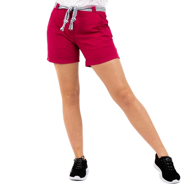 Dare2B Pink Belted Shorts