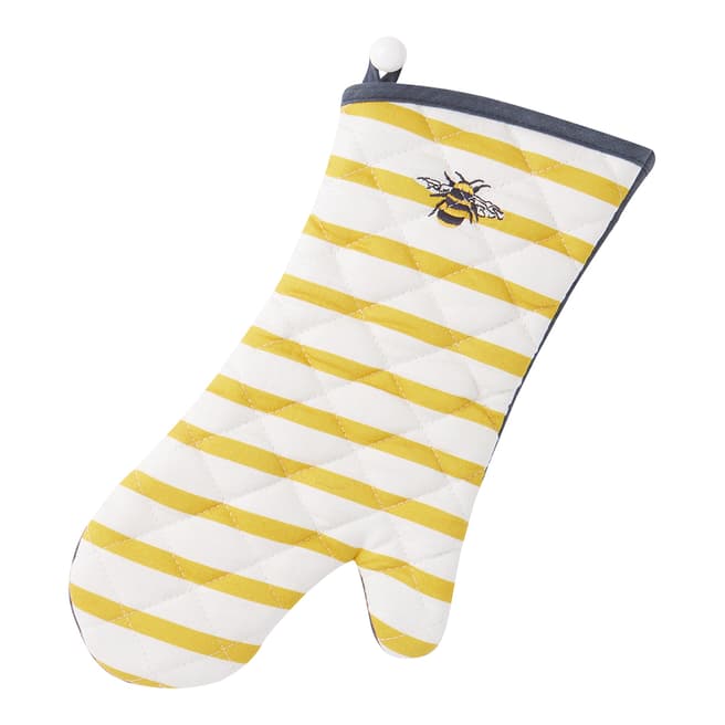Joules Bee and Stripes Oven Mitt