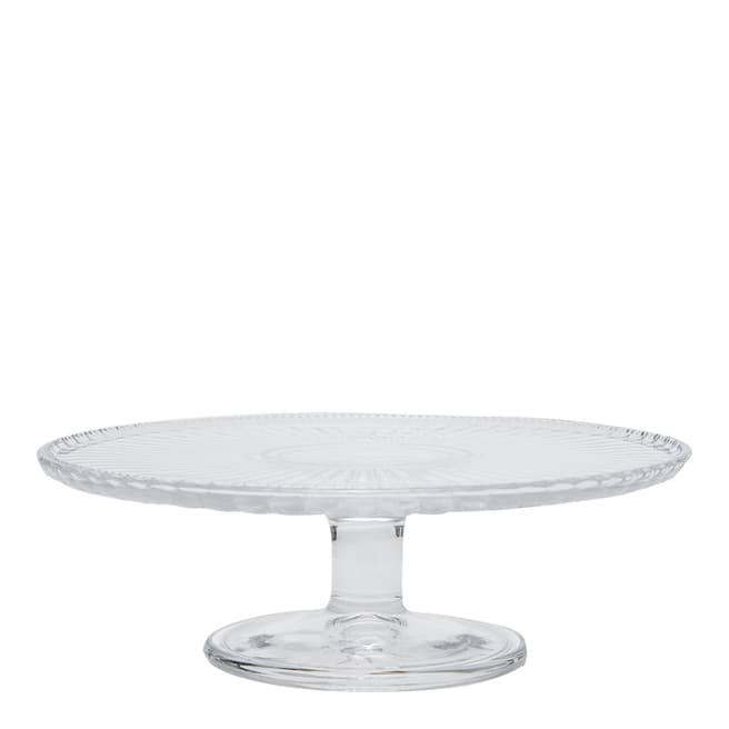 Joules Bee Glass Pedestal Cake Stand