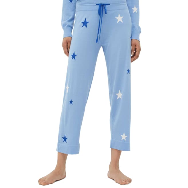 Chinti and Parker Blue Star Cashmere Trousers